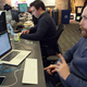 Image for article titled Coworker Who Already Breathes, Chews Loudly Thinking About Getting Into Arrhythmically Drumming On Desk